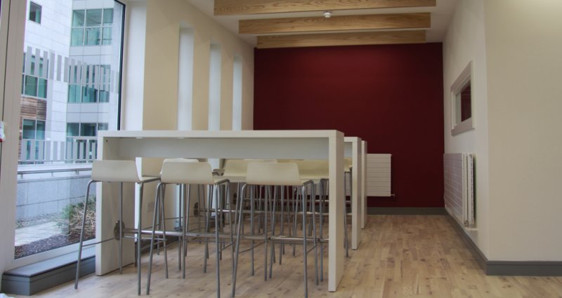 St Vincent`s University Hospital:  New student lounge, new heating and plumbing